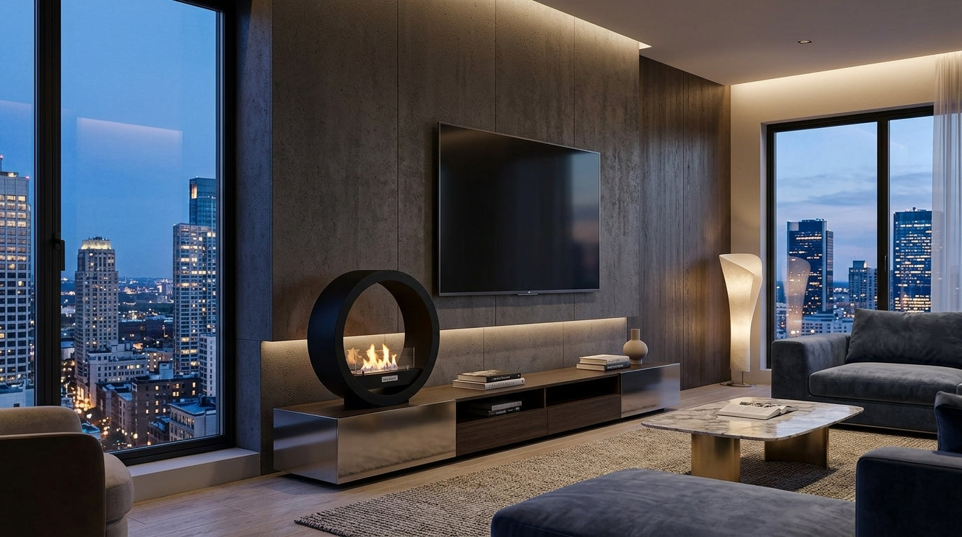 Bioethanol Şömine: Evinizde Bacasız Ateş Keyfi