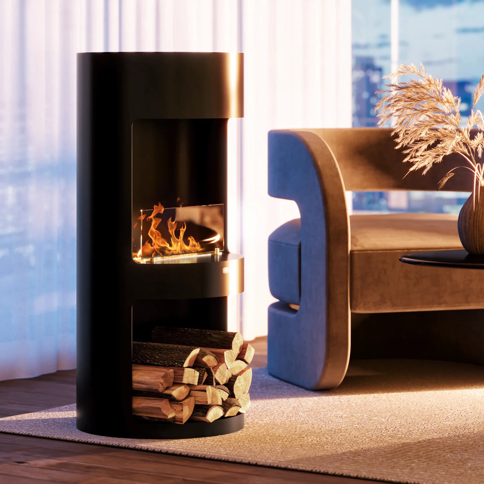 TAŞINABİLİR ŞÖMİNELER