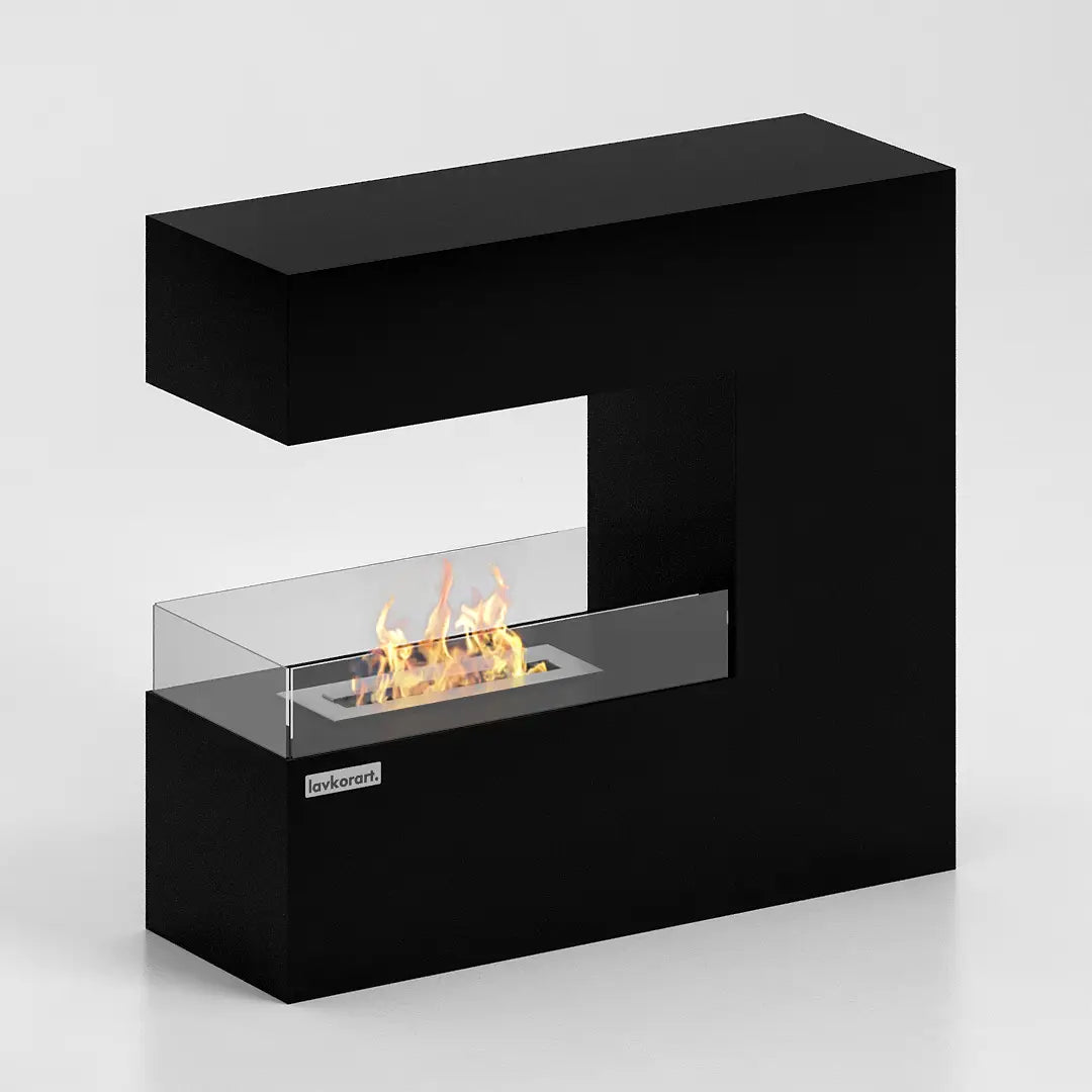 Lavkorart - Helios Taşınabilir Şömine 35x100x90