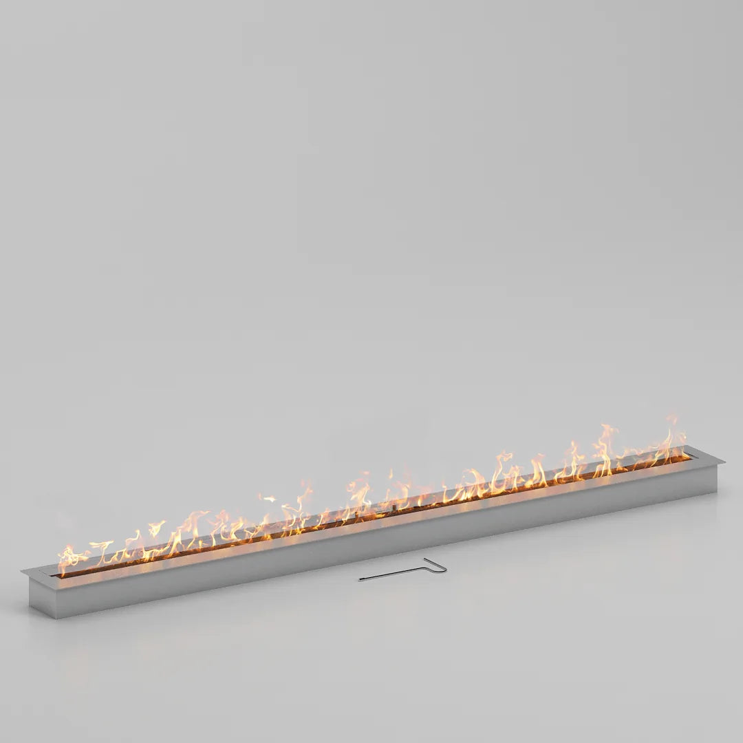 200 cm camsız dikdörtgen bioethanol burner