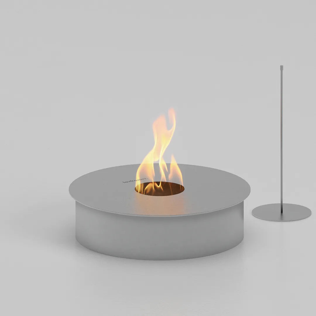 40 cm camsız yuvarlak bioethanol burner