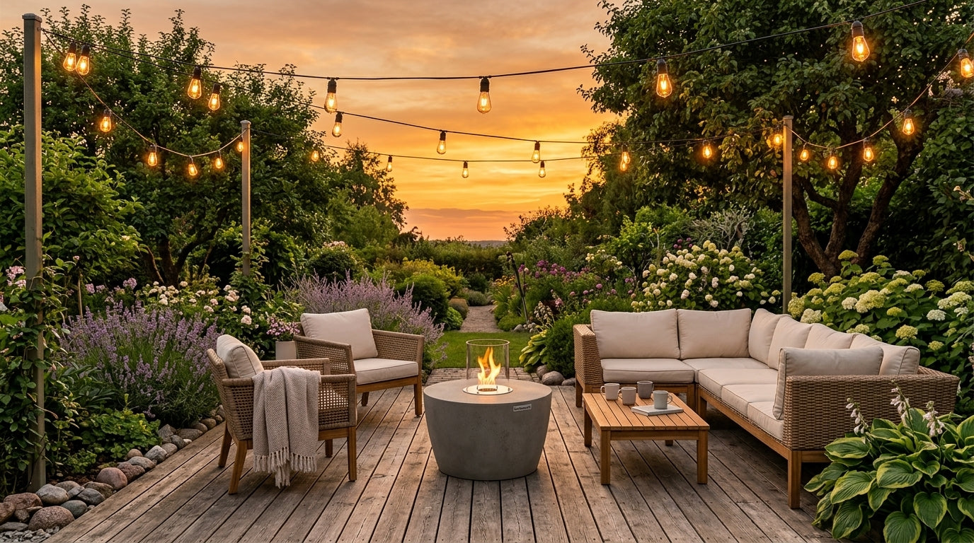 Bahçenizin Yeni Kalbi: Ateş Çukuru ile 4 Mevsim Keyif