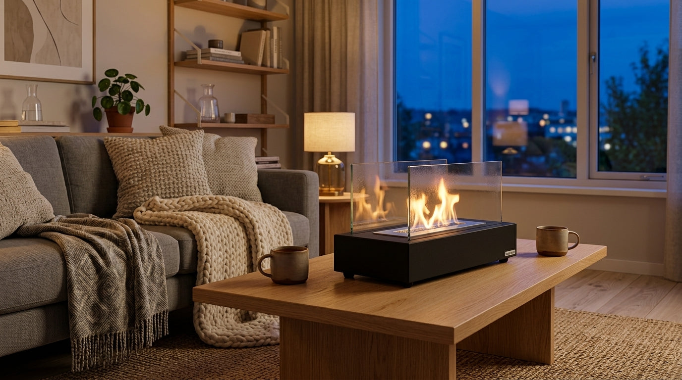 Masaüstü Şömine: Evinize Sıcaklık Katan Modern Dokunuşlar