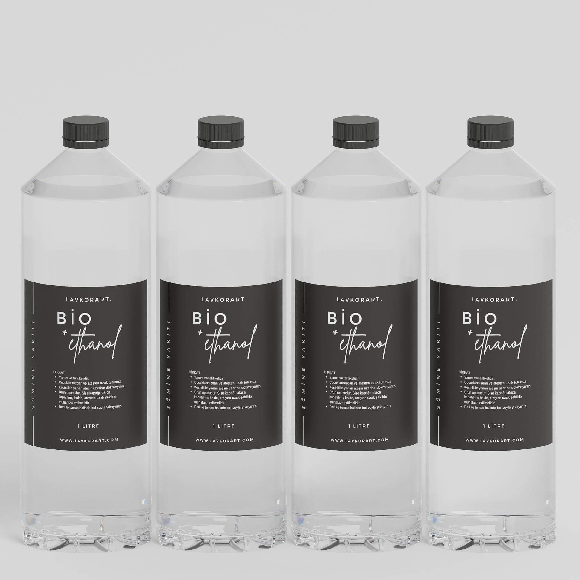 Lavkorart Bioethanol Şömine Yakıtı 4 Litre